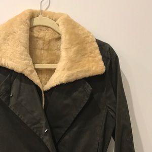 💎Maison Martin Margiela💎 Fur lined Moto jacket